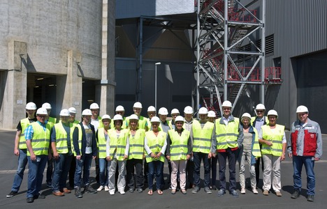 Stadtwerke Huntetal zu Besuch im Lüner Kraftwerk